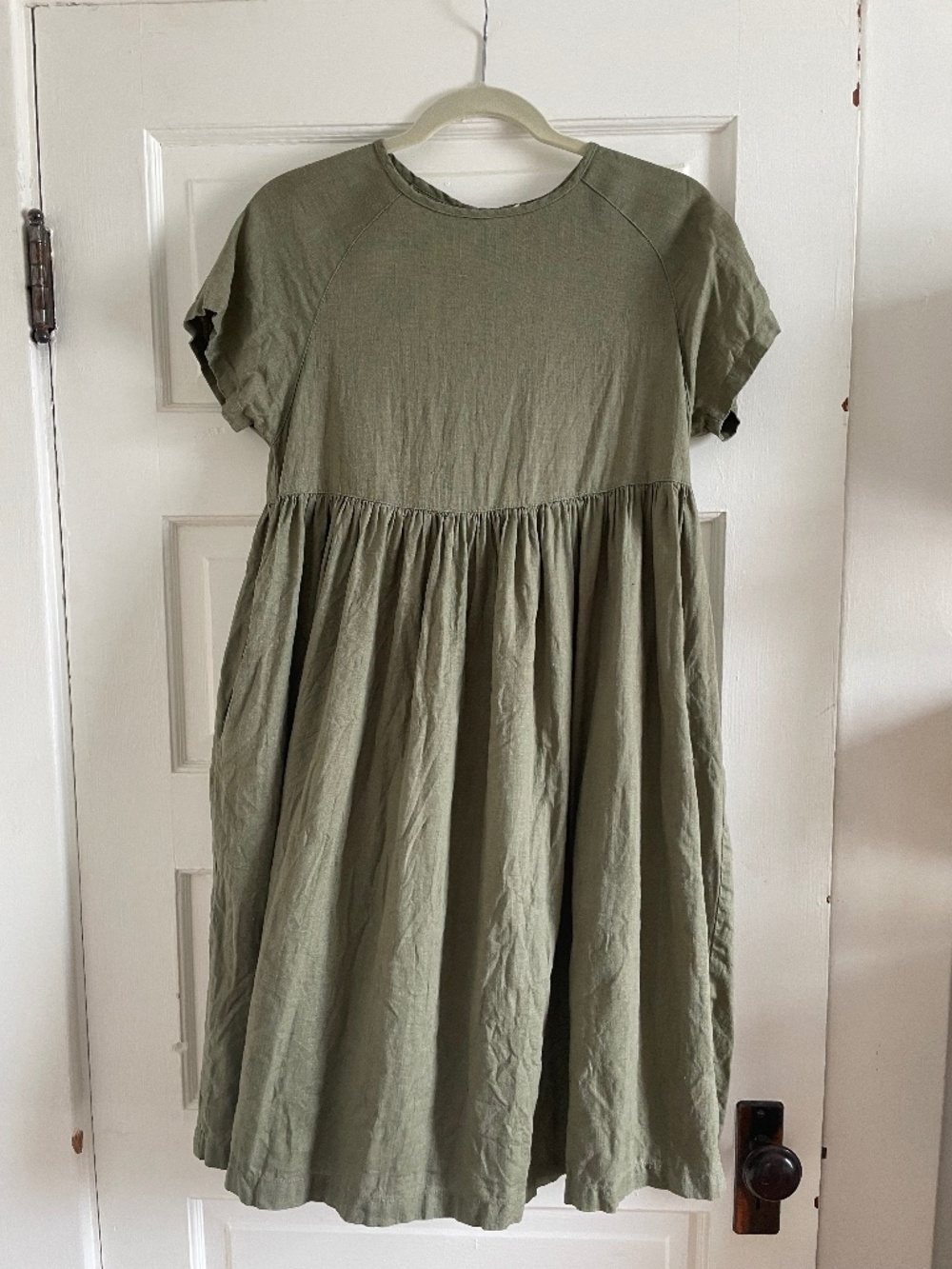 Beaton Linen River Dress XS